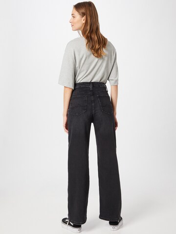 Pepe Jeans Wide Leg Jeans 'Lexa' in Schwarz