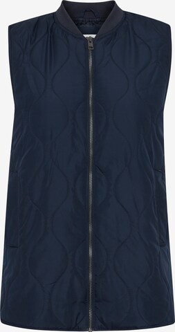 Oxmo Bodywarmer 'Svala' in Blauw: voorkant