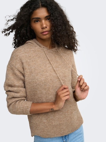 ONLY - Jersey 'NELLIE' en marrón