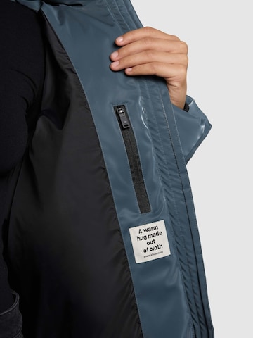 khujo Zimní bunda 'Audrey Shiny ' – modrá