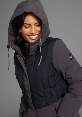 POLARINO Übergangsjacke in Grau