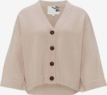 OPUS Cardigan 'Difransi' i beige: forside