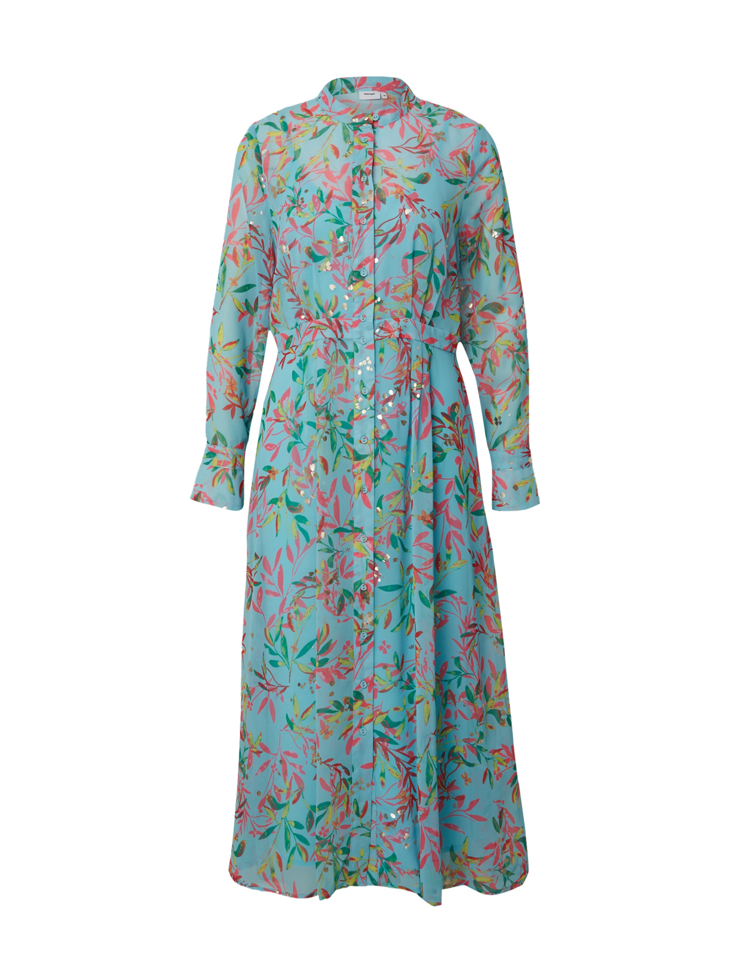 NÜMPH Kjole 'Kyndall' i blå: forside