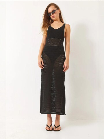 Bianco Lucci - Vestido de malha em preto