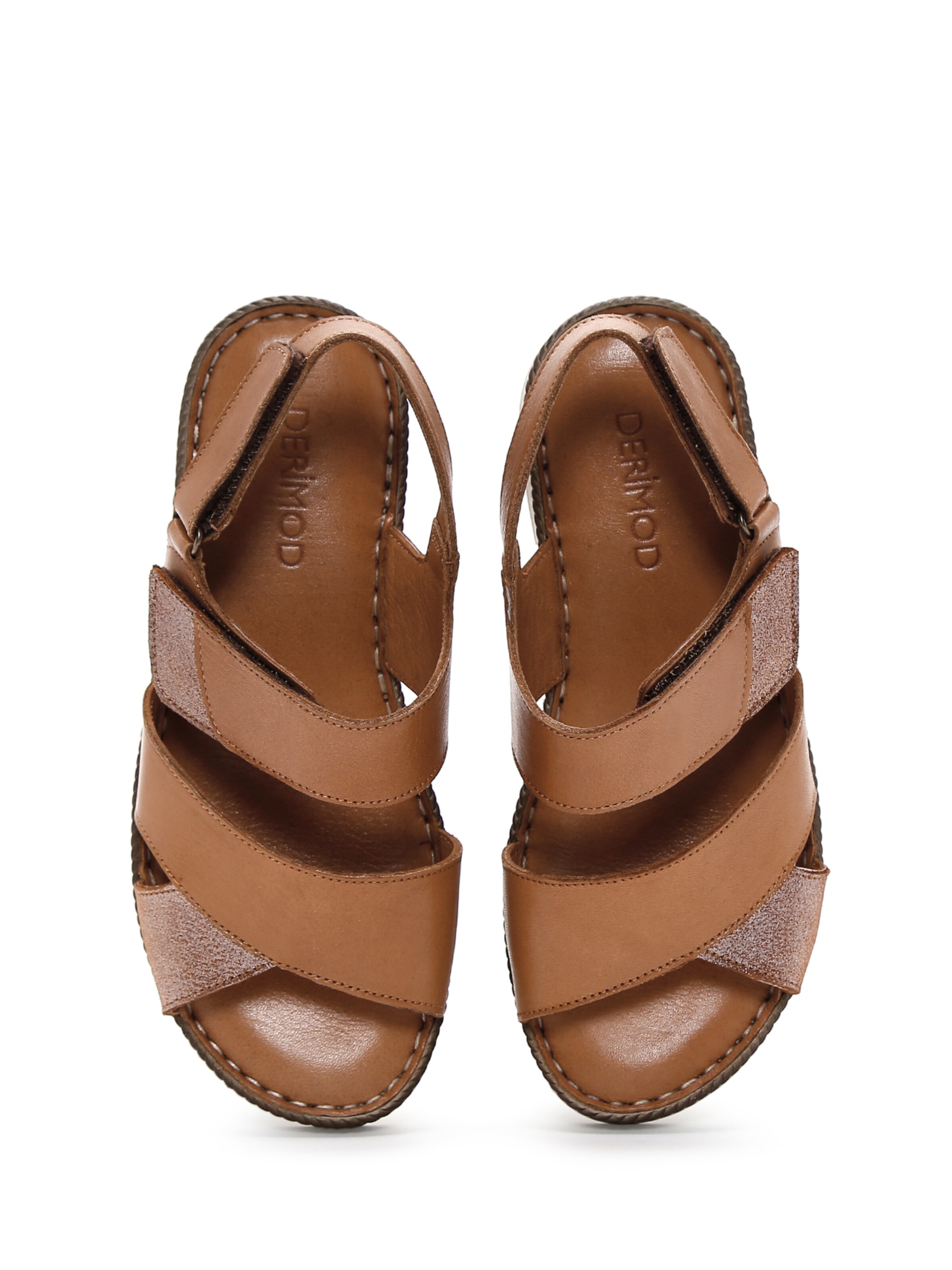 Sandalo con cinturino di Derimod in marrone