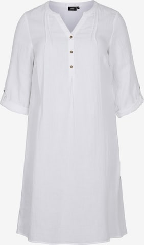 Zizzi Shirt Dress 'VVIVU' in White: front