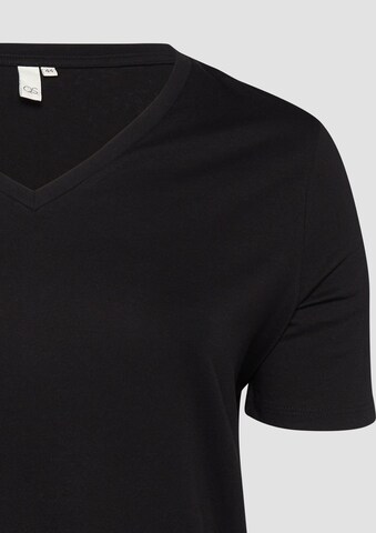 QS Shirt in Schwarz