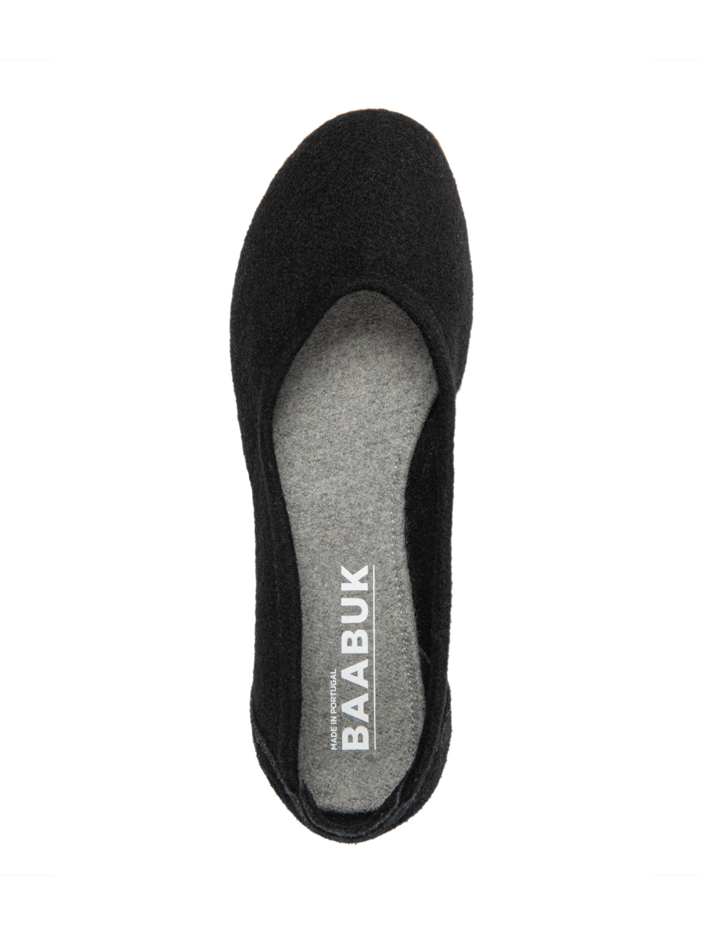 Baabuk Ballerinasko 'Wool Blacky' i sort