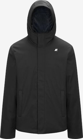 K Way Vinterrock 'Jacko Twill Marmotta K8133DW' i blå: framsida