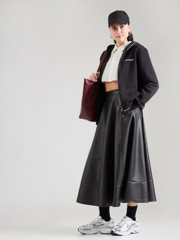 Karl Lagerfeld Sweatjacke in Schwarz