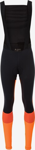 VAUDE Skinny Workout Pants 'Kuro' in Orange: front