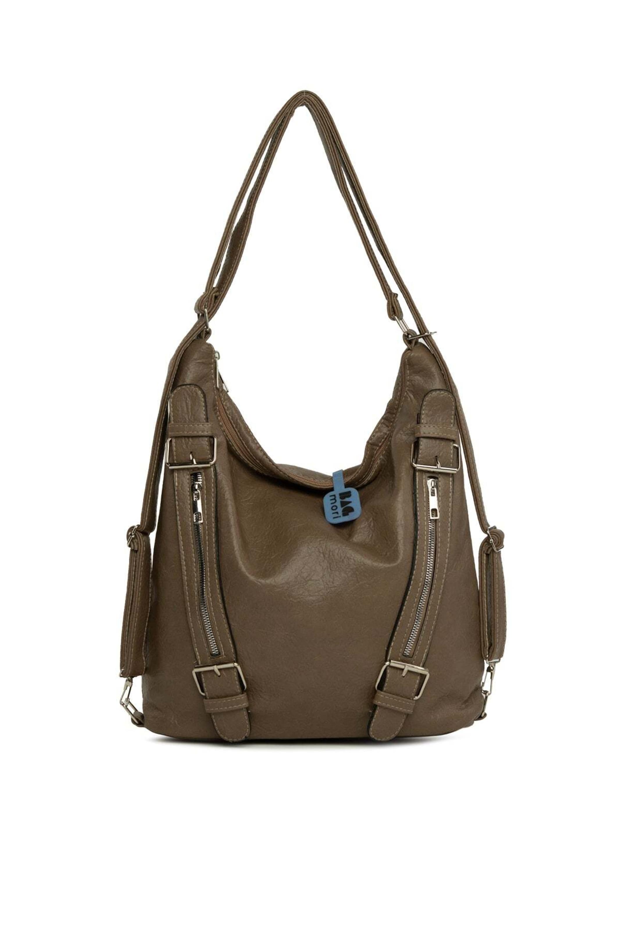 Geantă de umăr de la Bagmori pe bej: față