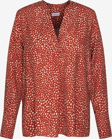 Tunique 'Schwarze Rose' SEIDENSTICKER en rouge : devant