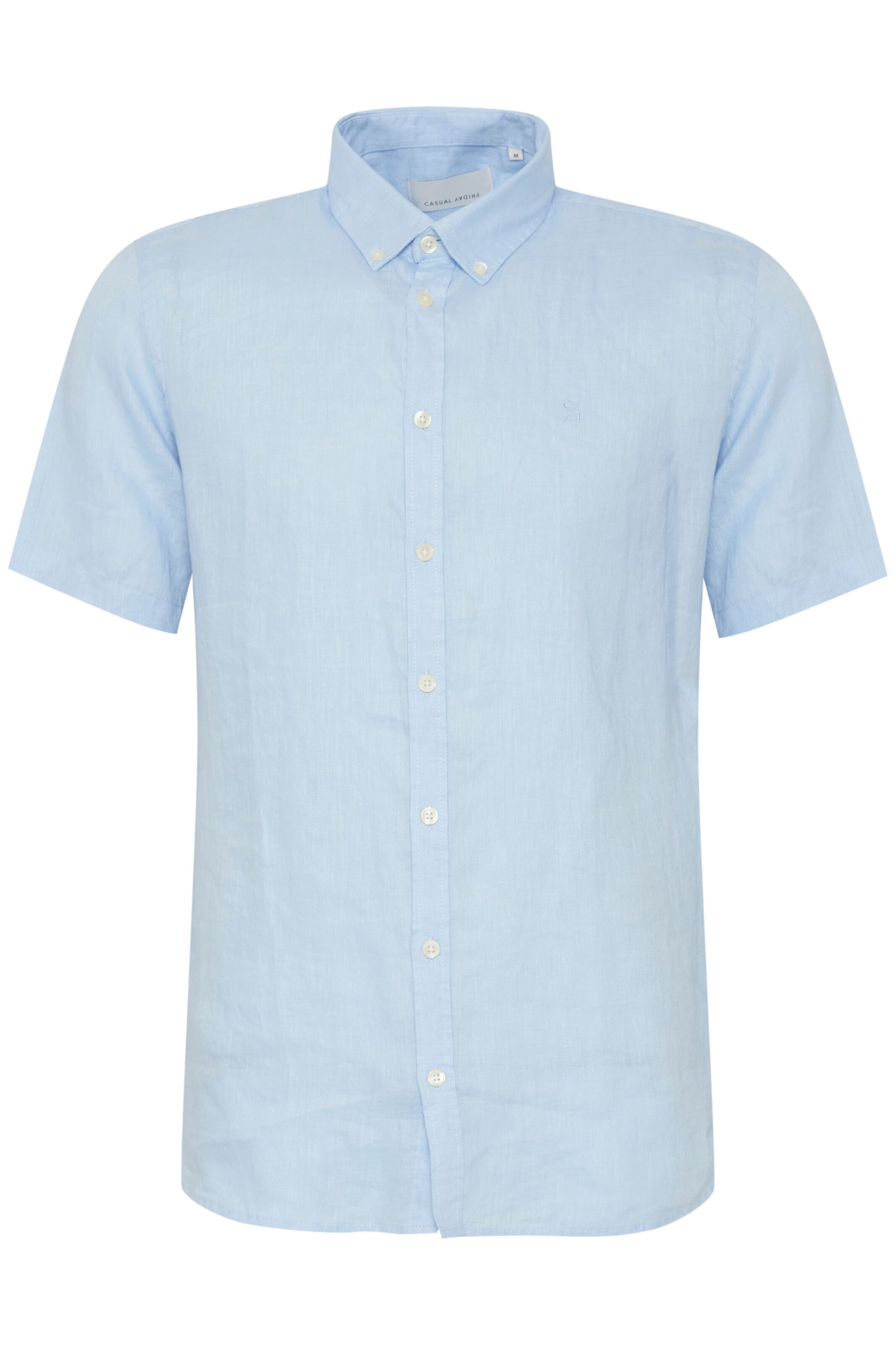 Casual Friday Overhemd 'Anton' in Blauw: voorkant