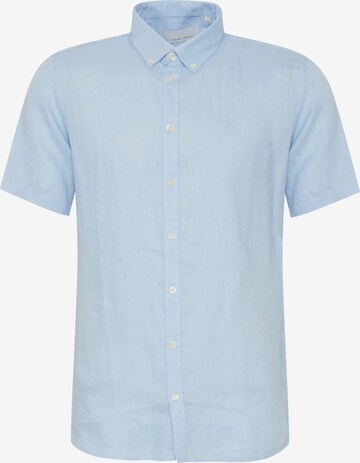 Casual Friday Button Up Shirt 'Anton' in Blue: front