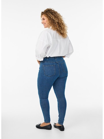 Zizzi Skinny Džíny 'Amy' – modrá