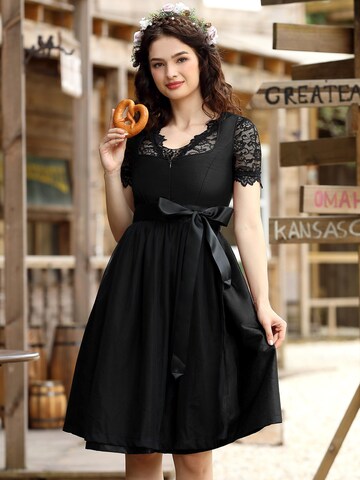 Yesfashion Dirndl in Black