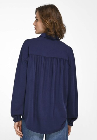 Peter Hahn Bluse in Blau