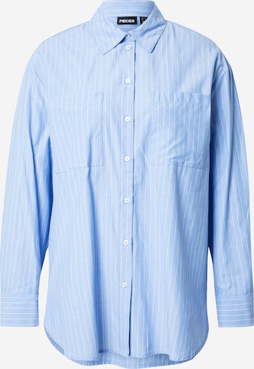 Palaidinė 'MELIA' iš PIECES, spalva – šviesiai mėlyna / balta, Prekių apžvalga