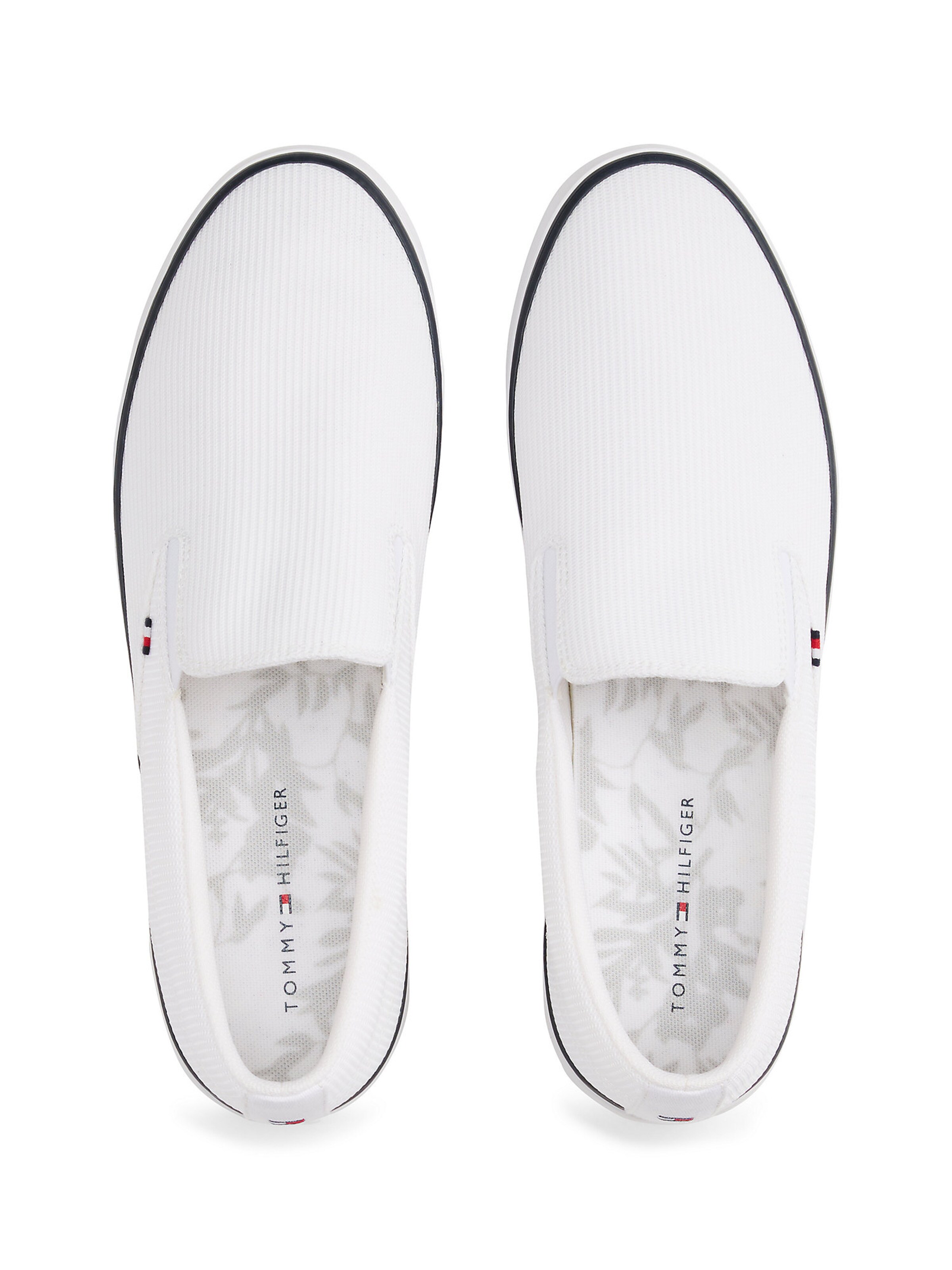 TOMMY HILFIGER Slip-ons in Wit