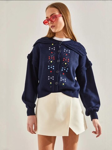 Bianco Lucci - Casaco de malha em azul