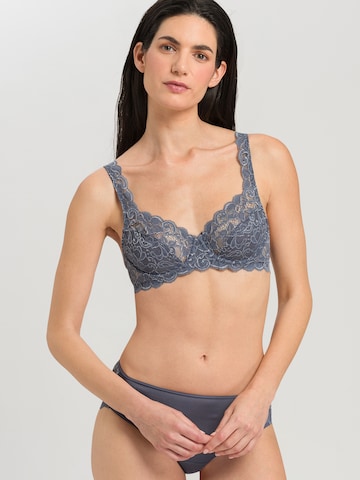 Hanro Bra 'Moments' in Grey: front