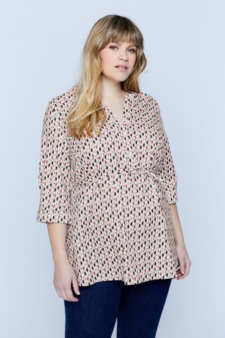 Ulla Popken Blouse in Wit: voorkant