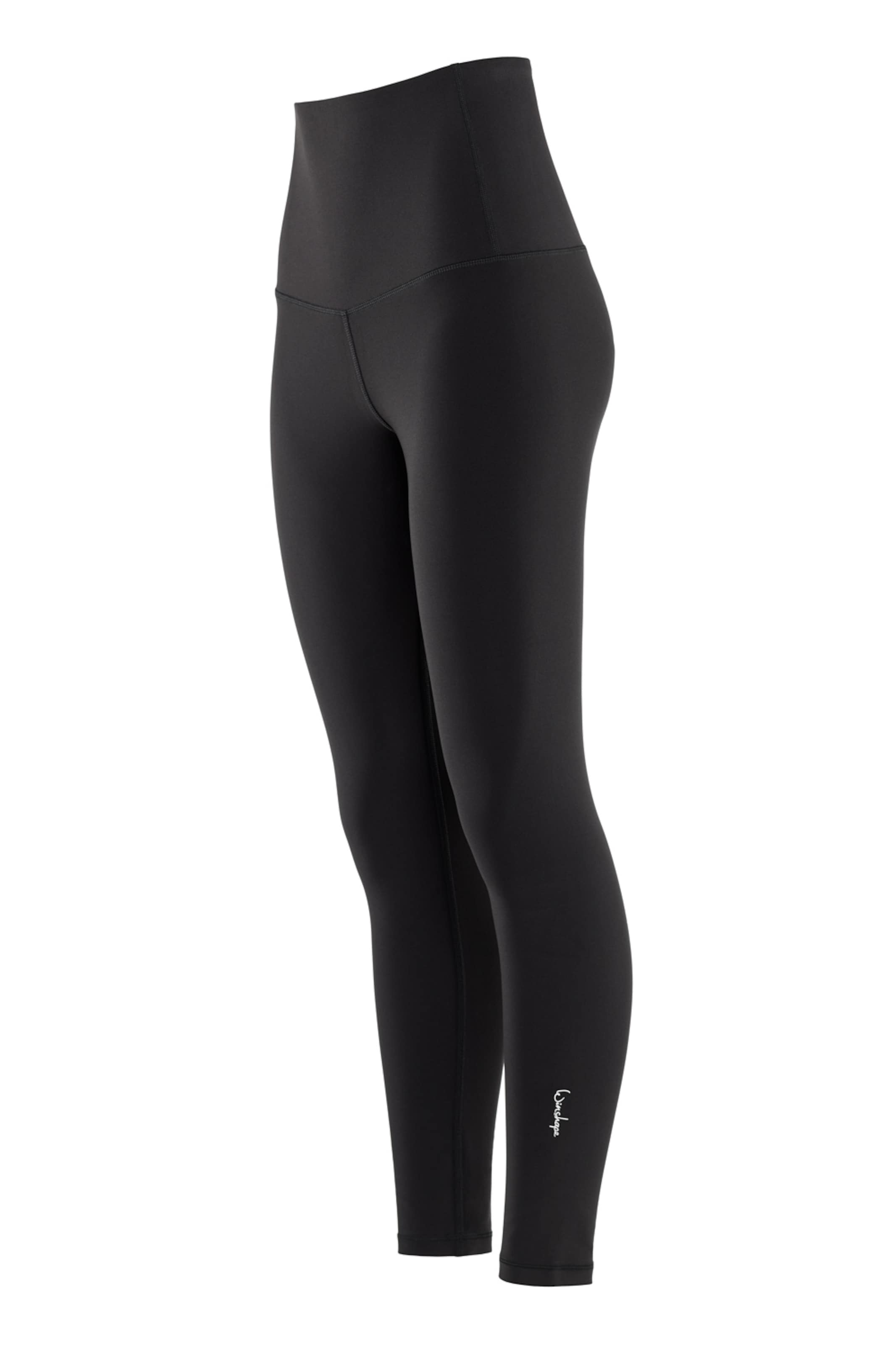 Winshape Skinny Sportsbukser 'HWL112C' i sort