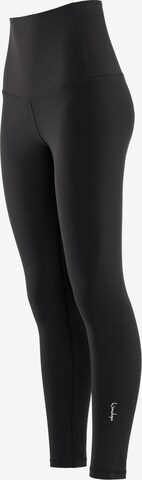 Winshape Skinny Sporthose 'HWL112C' in Schwarz