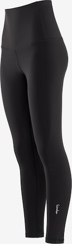 Winshape Skinny Fit Спортен панталон 'HWL112C' в черно