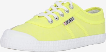 KAWASAKI Sneakers 'Neon' in Yellow: front