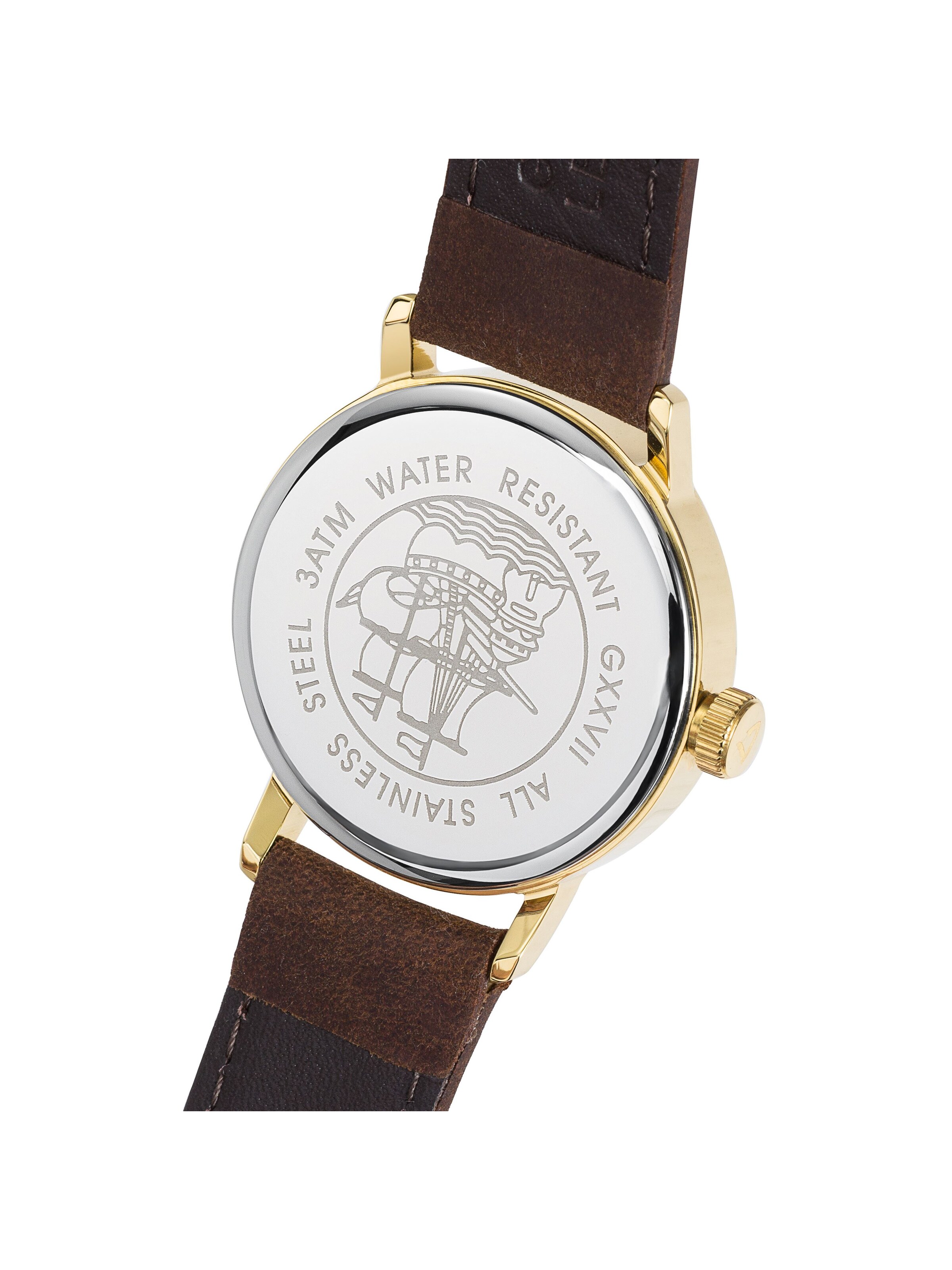 Gigandet Analog Watch 'MINIMALISM' in Black