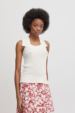 Atelier Rêve Sweater in White: front