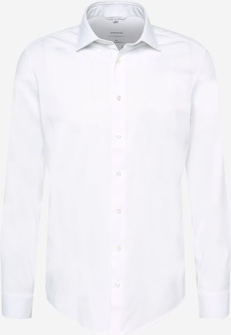 Coupe slim Chemise business SEIDENSTICKER en blanc : devant