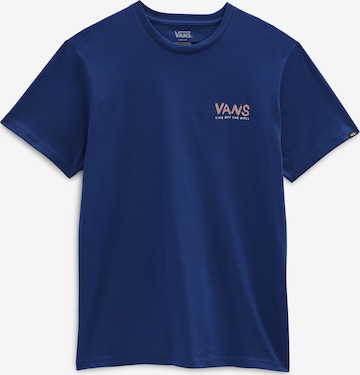 VANS - Camiseta en azul: frente