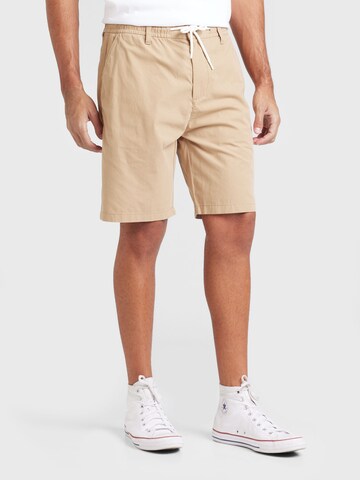 s.Oliver Regular Broek in Beige: voorkant