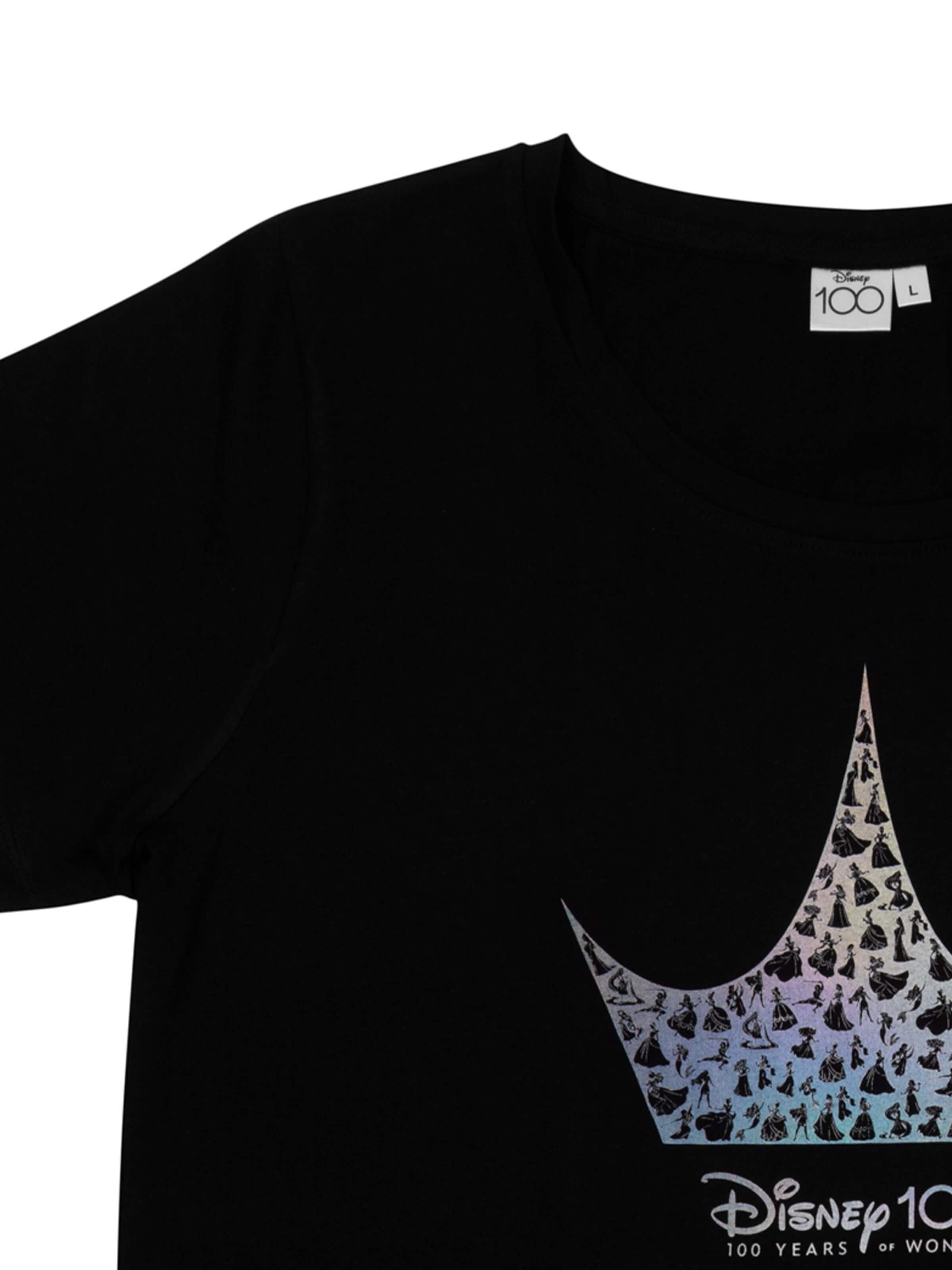 DISNEY Nightgown 'Princess' in Black