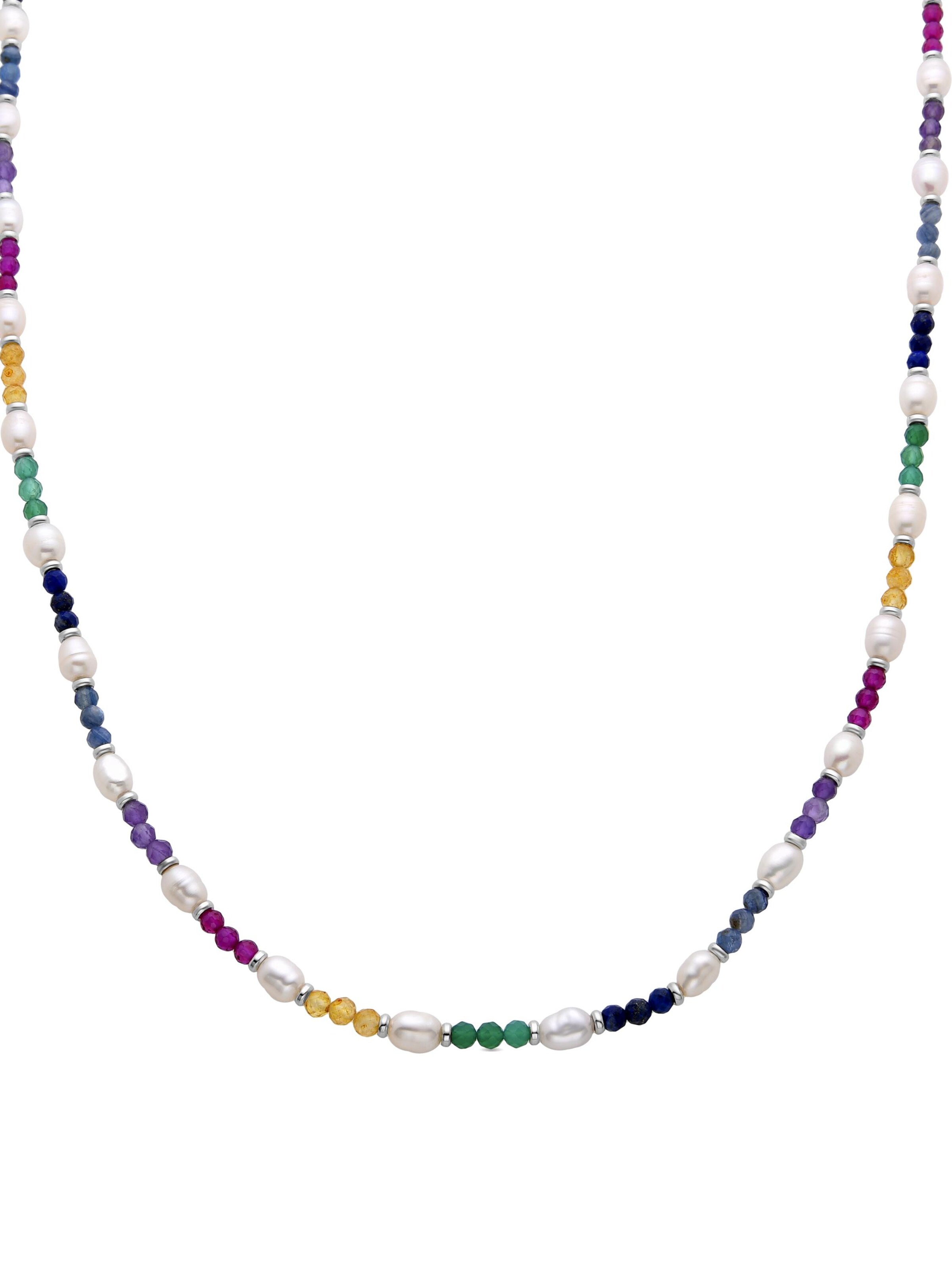 Luxenter - Cadena 'Biroal' en plata: frente