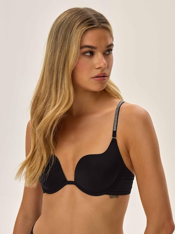 ESOTIQ - Push-up Sujetador 'Taysa' en negro
