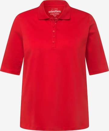 Ulla Popken Shirt in Rood: voorkant