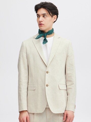Casual Friday Regular fit Blazer 'Bille' in Grey: front