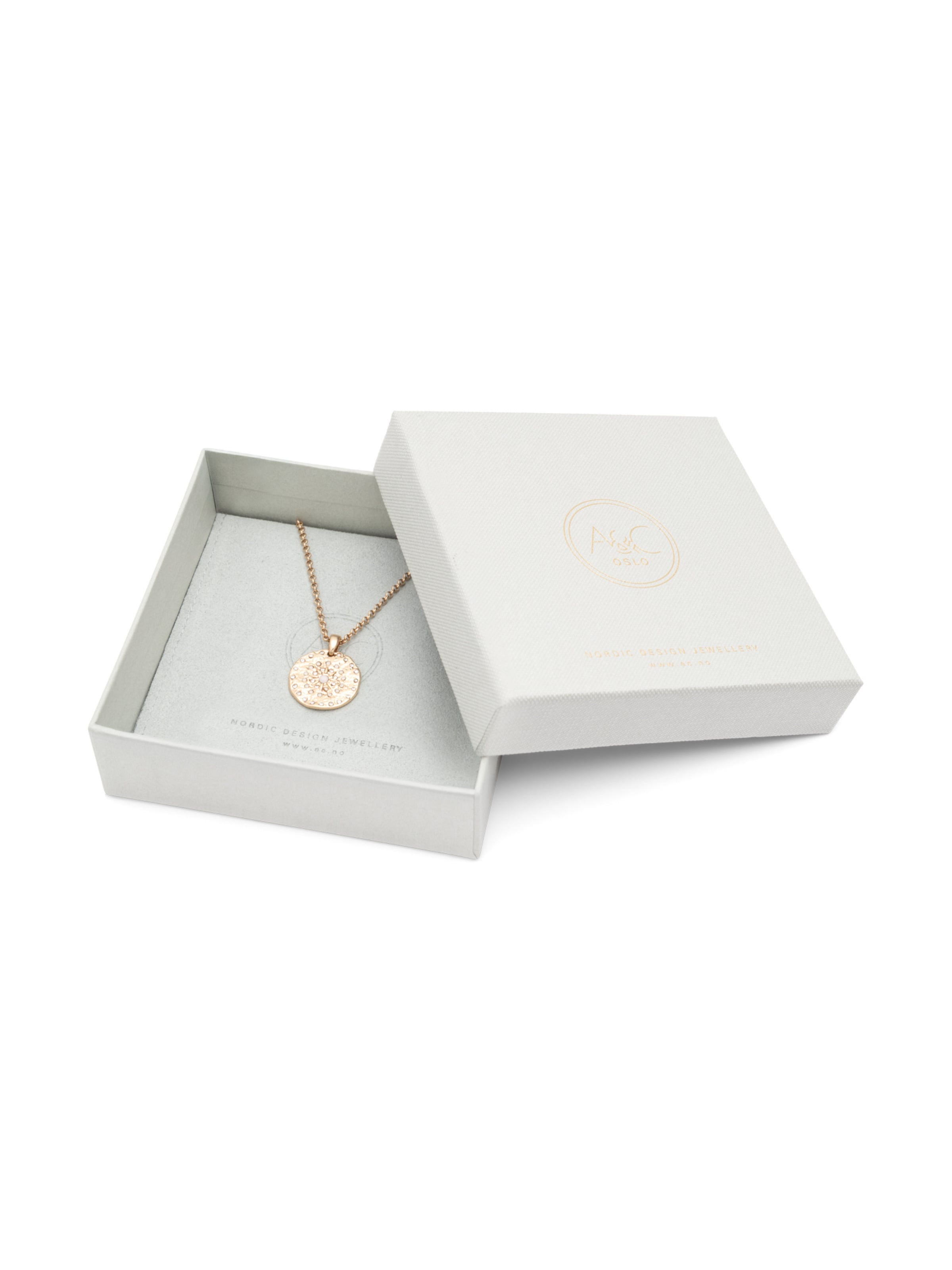 A&C Oslo – Nordic Design Jewellery Necklace 'Solstice Gold' in Gold