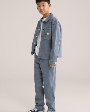 WE Fashion Comfort Fit Риза в синьо