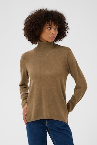 CULTURE Trui 'Annemarie' in Beige: voorkant