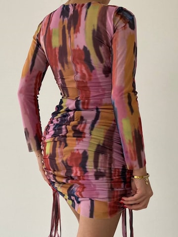 WOMAN VISION Kleid in Mischfarben