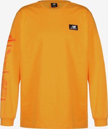 new balance Shirt in Yellow: front