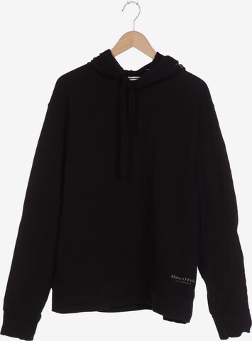 Marc O'Polo Sweatshirt & Zip-Up Hoodie in XXL in Black: front