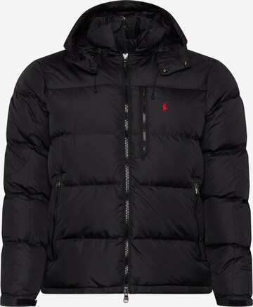 Polo Ralph Lauren Big & Tall Winter Jacket in Black: front