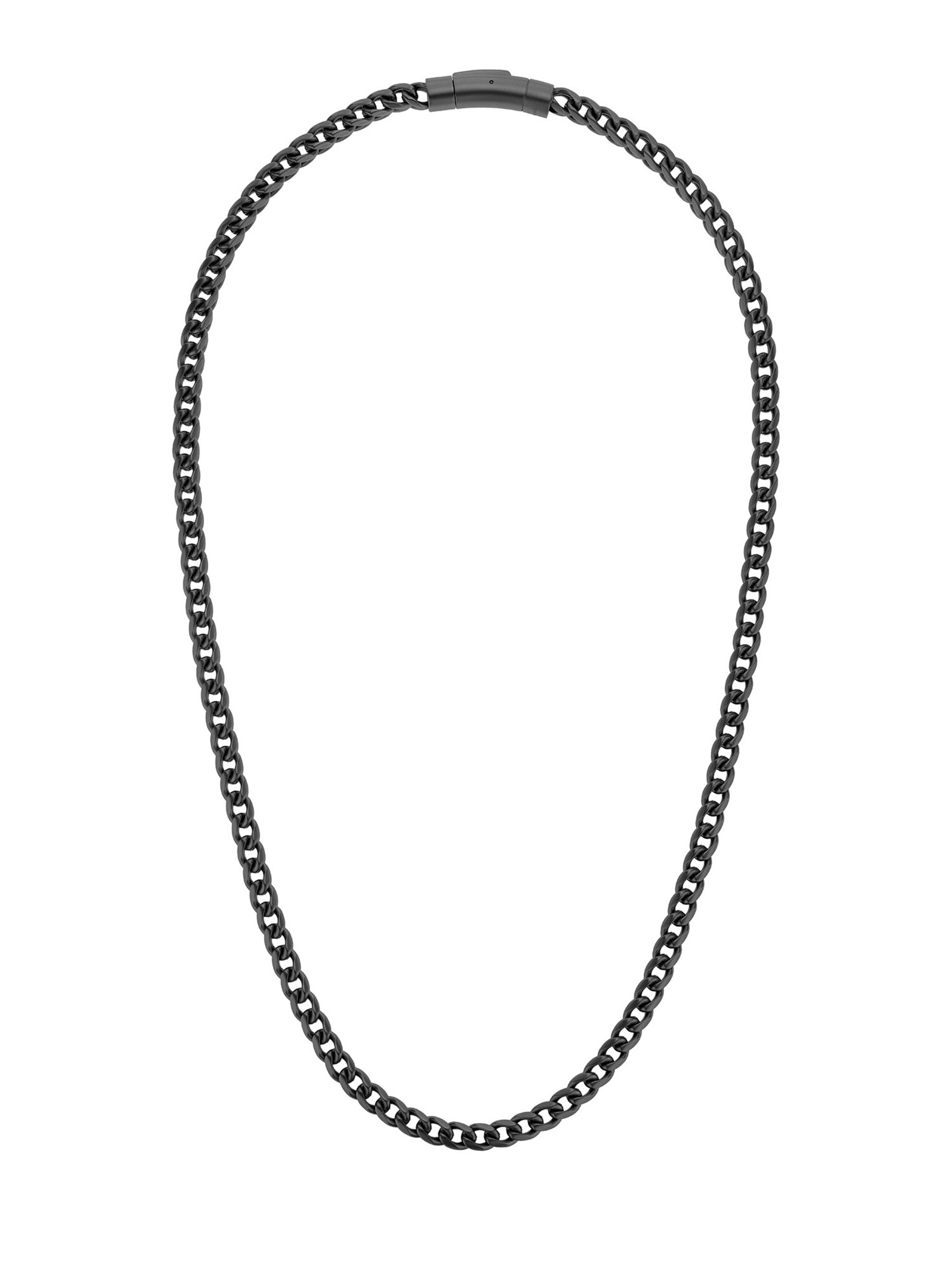 FYNCH-HATTON Kette in Schwarz: Vorderseite