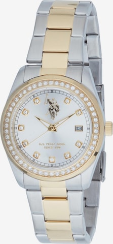 Orologio analogico 'Fancy' di U.S. POLO ASSN. in giallo: frontale